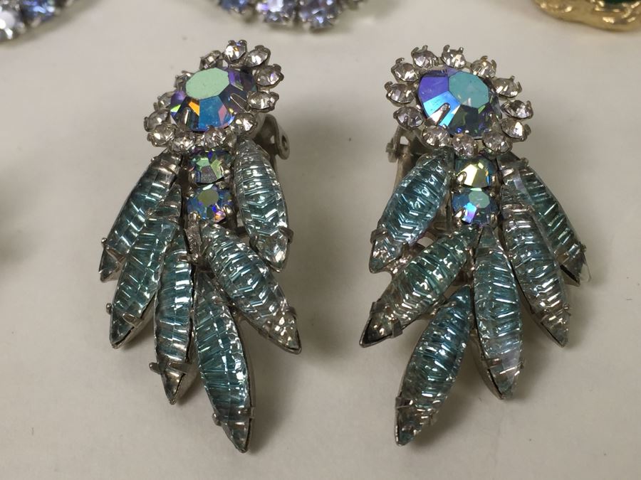 Vintage Costume Jewelry Earring Lot [Photo 17]