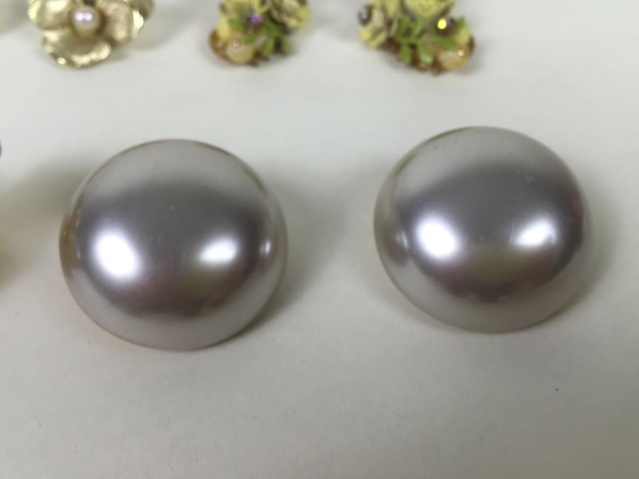 Vintage Costume Jewelry Earring Lot [Photo 20]