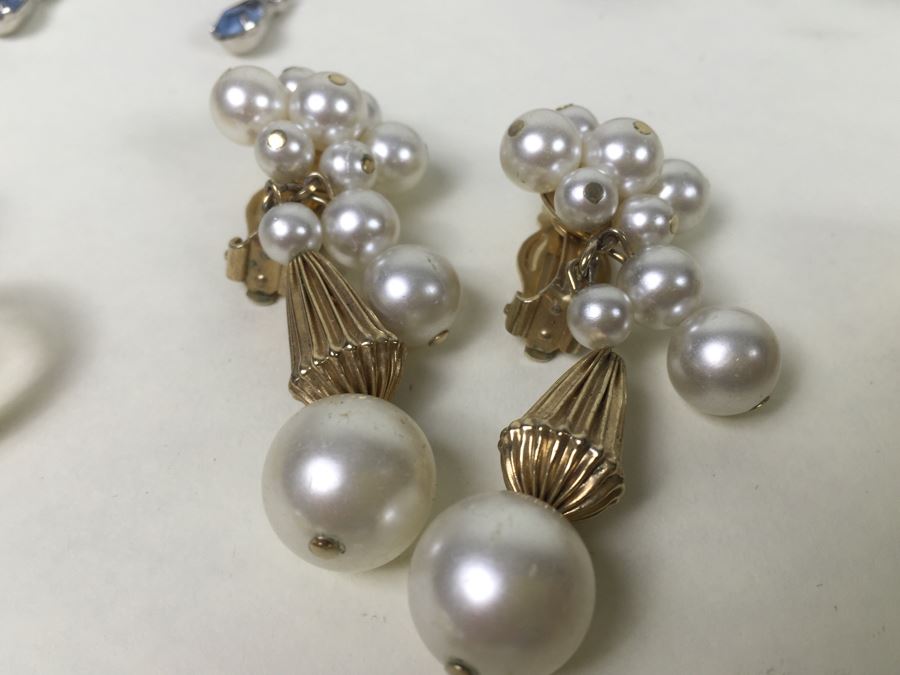 Vintage Costume Jewelry Earring Lot [Photo 13]