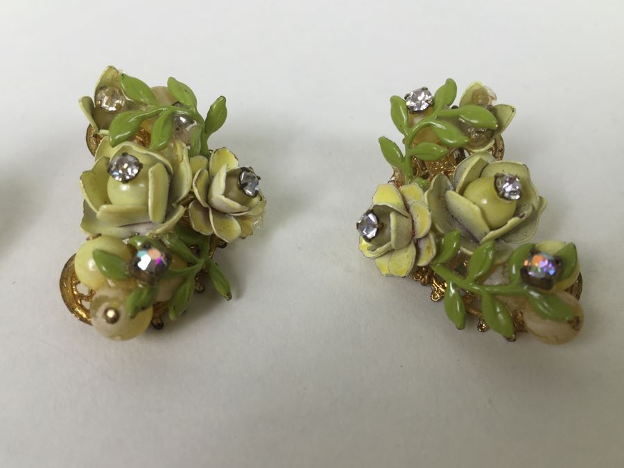 Vintage Costume Jewelry Earring Lot [Photo 21]