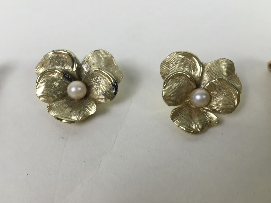 Vintage Costume Jewelry Earring Lot [Photo 22]