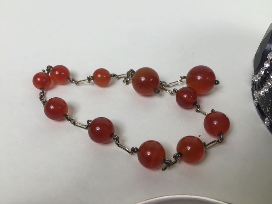 Vintage Costume Jewelry Lot With Gold Filled Choker Necklace [Photo 13]