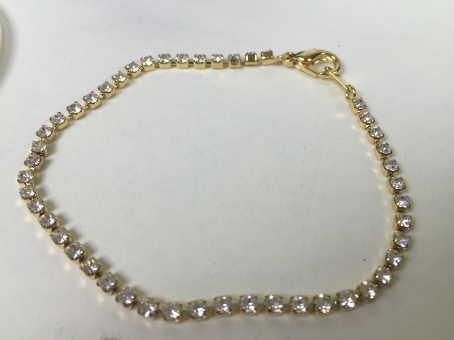 Vintage Costume Jewelry Lot With Gold Filled Choker Necklace [Photo 8]