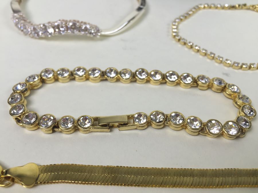 Vintage Costume Jewelry Lot With Gold Filled Choker Necklace [Photo 11]