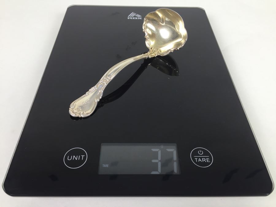 Antique Sterling Silver Ladle 37g [Photo 7]