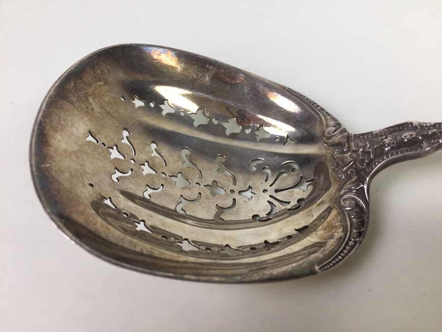 Antique Gorham Sterling Silver Spoon 105g Patent 1905