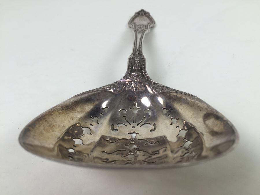 Antique Gorham Sterling Silver Spoon 105g Patent 1905 [Photo 8]