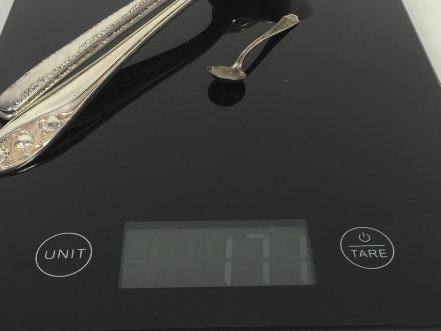 Sterling Silver Spoons And Forks 171g [Photo 14]