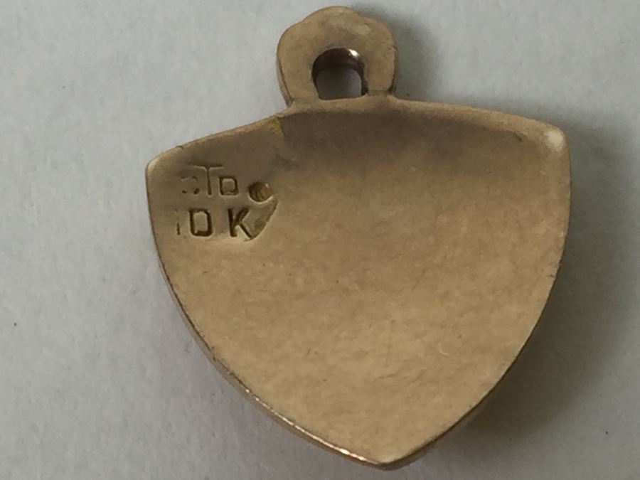 Vintage 10K Gold Pendants From Western Electric And International Harvester 3.07g [Photo 10]