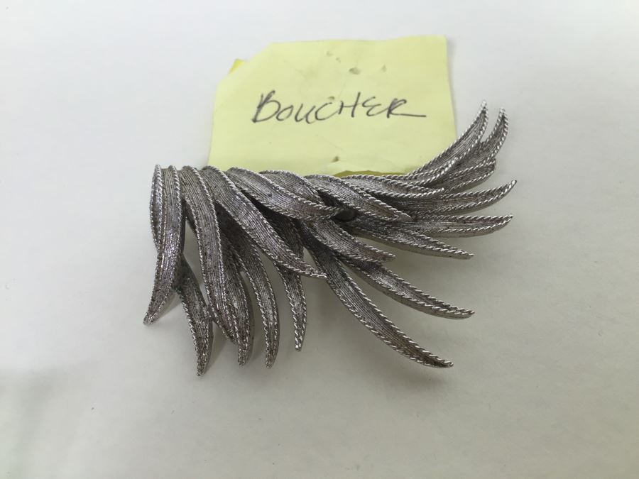 Vintage Lot Of Signed Costume Jewelry Boucher, ART, Lisner, Napier [Photo 3]