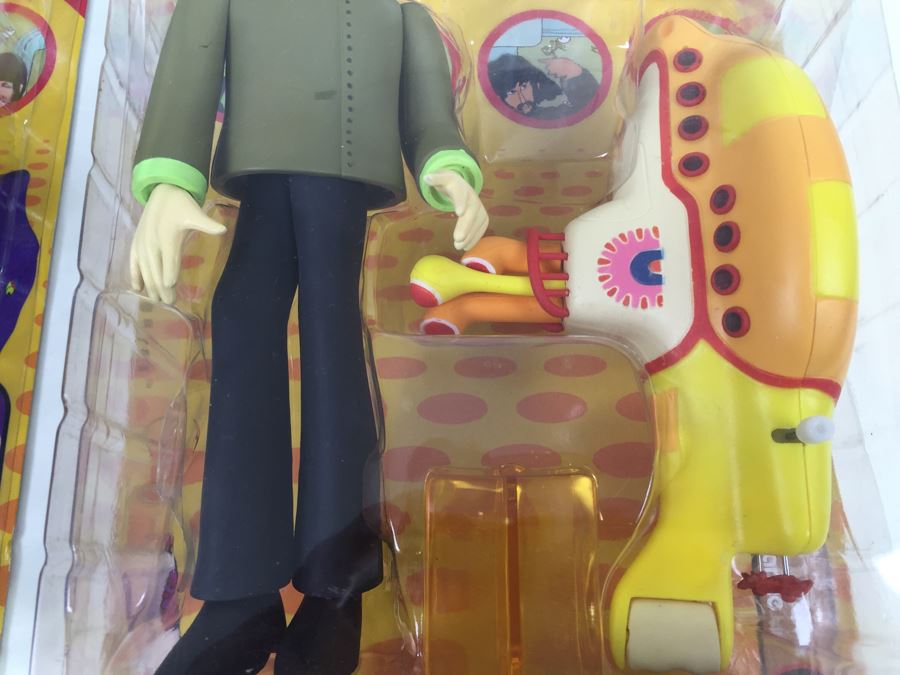 Set Of Four The Beatles Yellow Submarine McFarlane Toys New In Packaging Vintage 1999 [Photo 13]