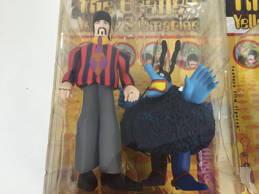 Set Of Four The Beatles Yellow Submarine McFarlane Toys New In Packaging Vintage 1999 [Photo 4]