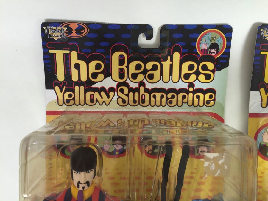 Set Of Four The Beatles Yellow Submarine McFarlane Toys New In Packaging Vintage 1999 [Photo 7]