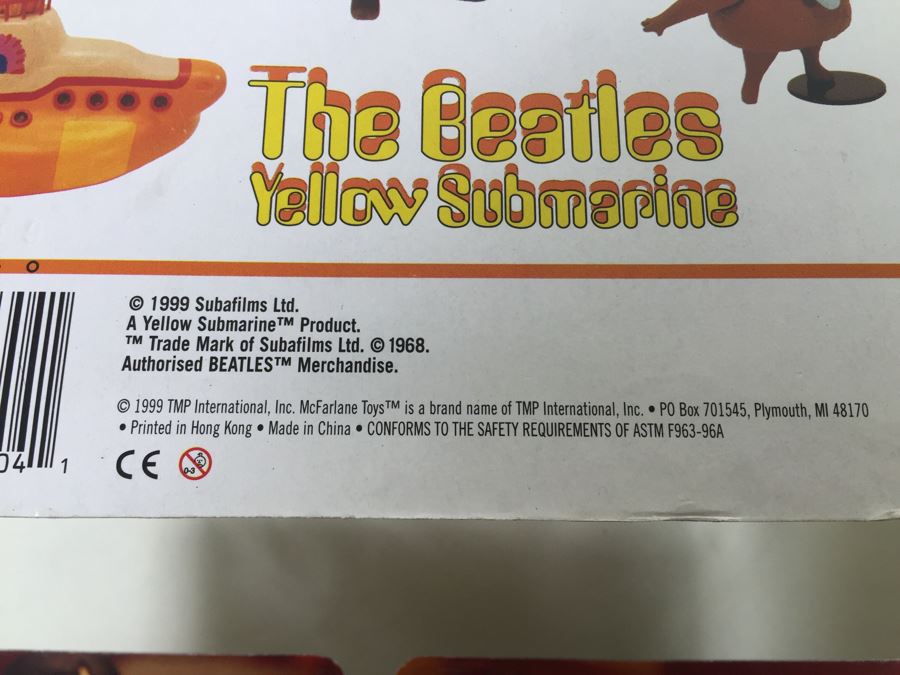 Set Of Four The Beatles Yellow Submarine McFarlane Toys New In Packaging Vintage 1999 [Photo 22]