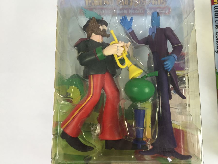 Set Of Four The Beatles Yellow Submarine McFarlane Toys New In Packaging Vintage 2000 [Photo 19]