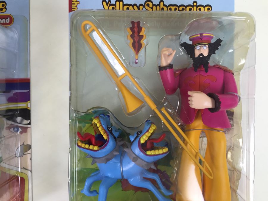 Set Of Four The Beatles Yellow Submarine McFarlane Toys New In Packaging Vintage 2000 [Photo 11]