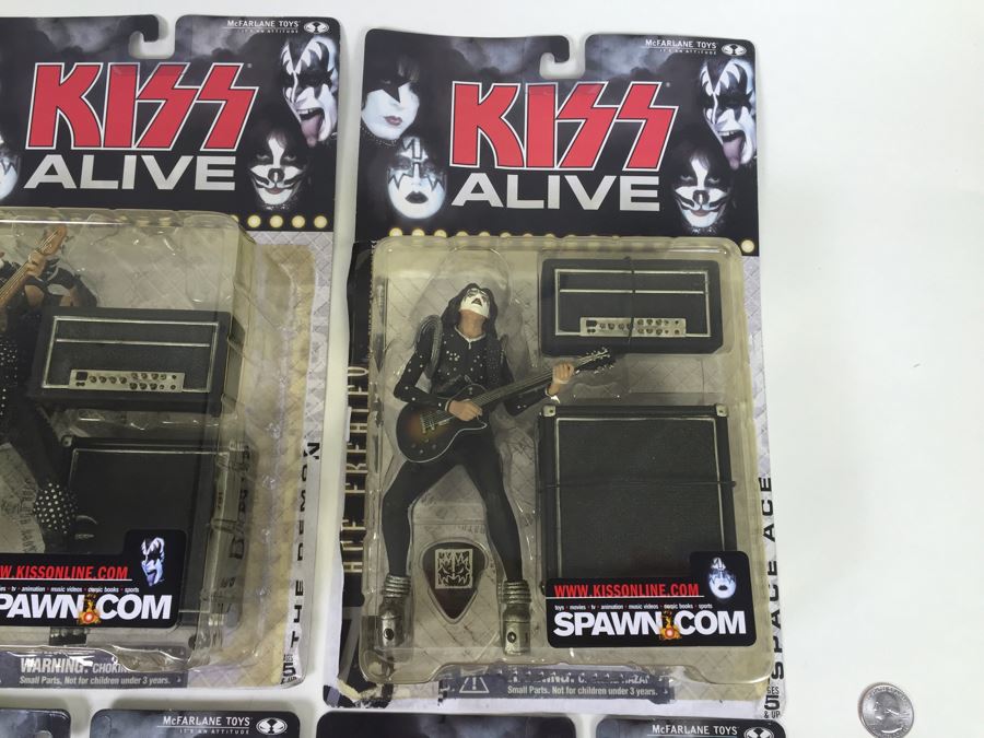 KISS Action Figures McFarlane Toys 'Opened Packaging' Gene Simmons Is Missing Light Vintage 2000 [Photo 9]