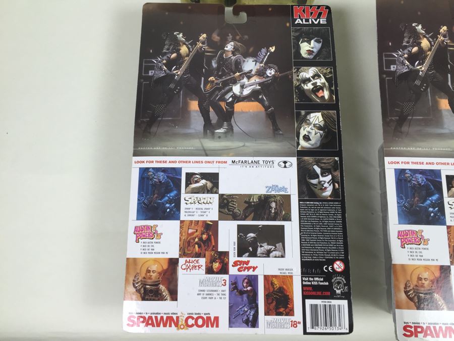 KISS Action Figures McFarlane Toys 'Opened Packaging' Gene Simmons Is Missing Light Vintage 2000 [Photo 22]