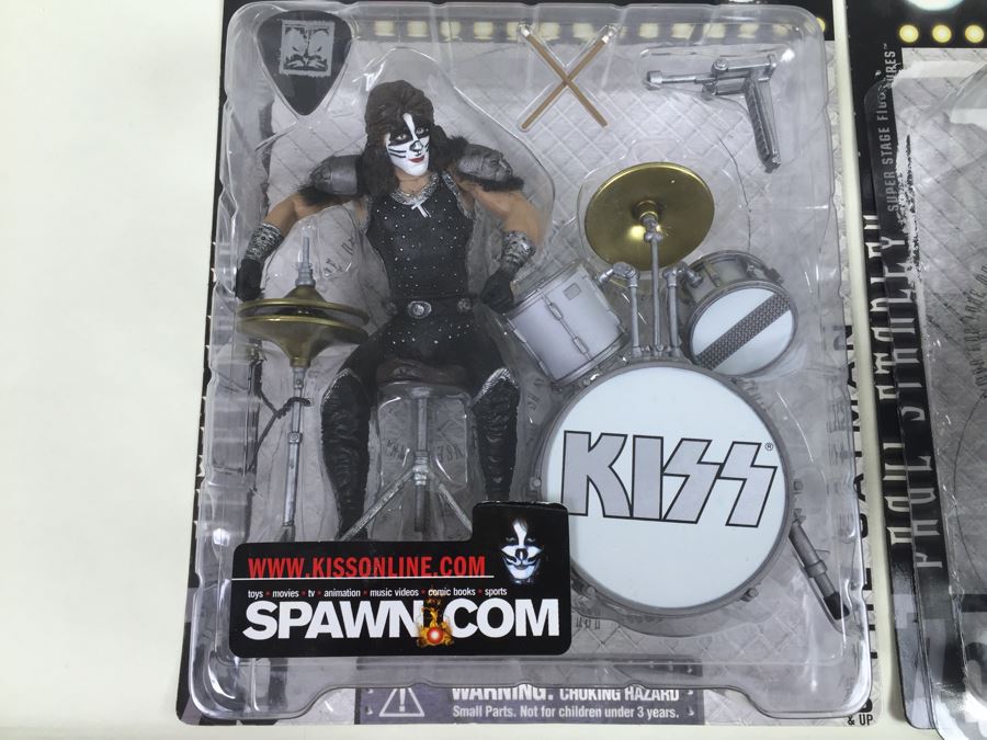 KISS Action Figures McFarlane Toys 'Opened Packaging' Gene Simmons Is Missing Light Vintage 2000 [Photo 18]
