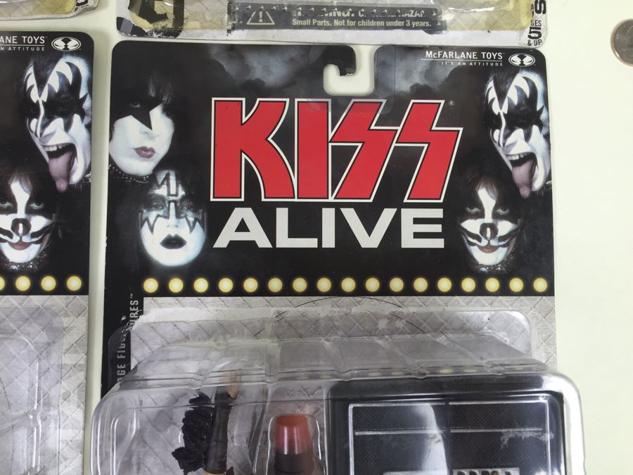 KISS Action Figures McFarlane Toys 'Opened Packaging' Gene Simmons Is Missing Light Vintage 2000 [Photo 16]