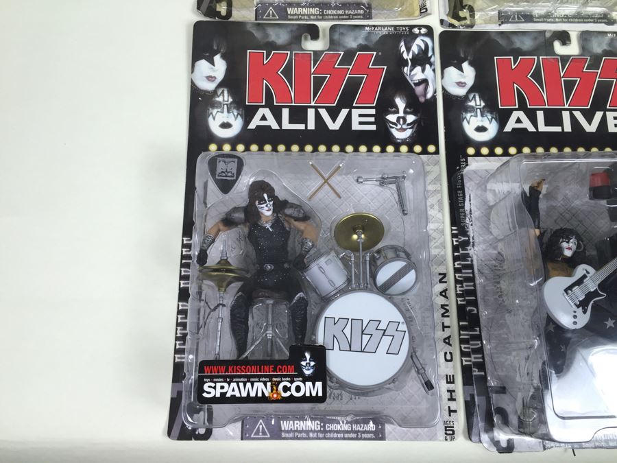 KISS Action Figures McFarlane Toys 'Opened Packaging' Gene Simmons Is Missing Light Vintage 2000 [Photo 17]