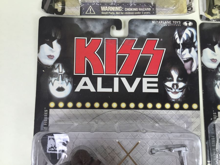 KISS Action Figures McFarlane Toys 'Opened Packaging' Gene Simmons Is Missing Light Vintage 2000 [Photo 20]