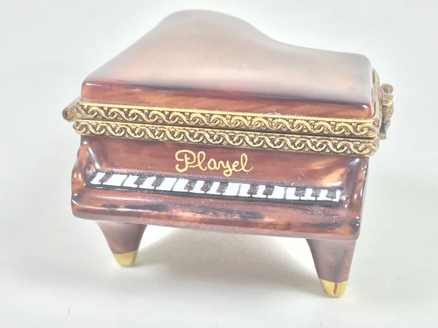 Royale De Limoges Peint A La Main Piano Figurine [Photo 5]
