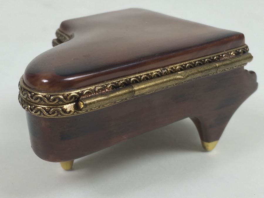 Royale De Limoges Peint A La Main Piano Figurine [Photo 8]