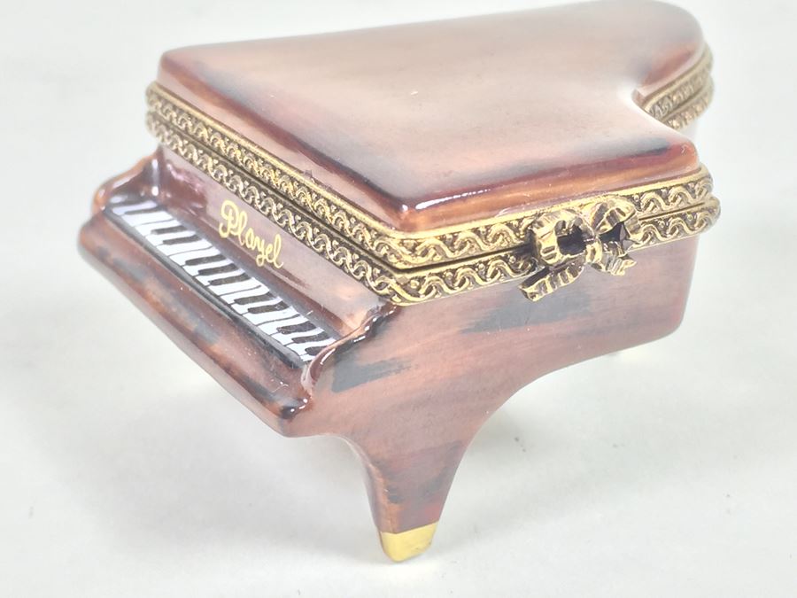 Royale De Limoges Peint A La Main Piano Figurine [Photo 6]