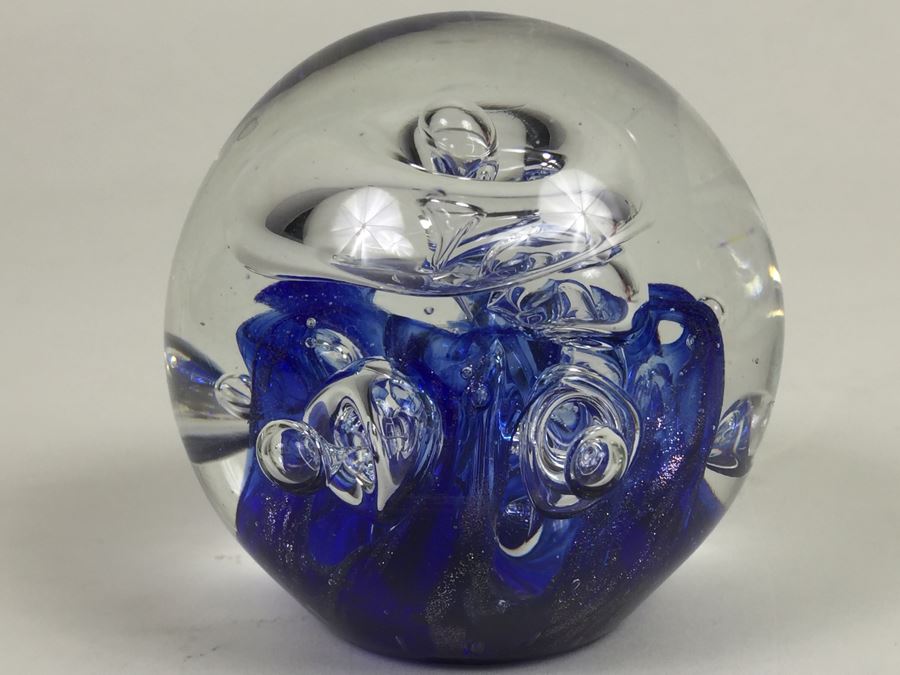 Dynasty Gallery Art Glass Paperweight