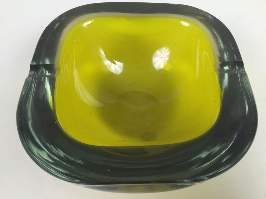 Murano Art Glass Ashtray Vetri Cenedese [Photo 7]