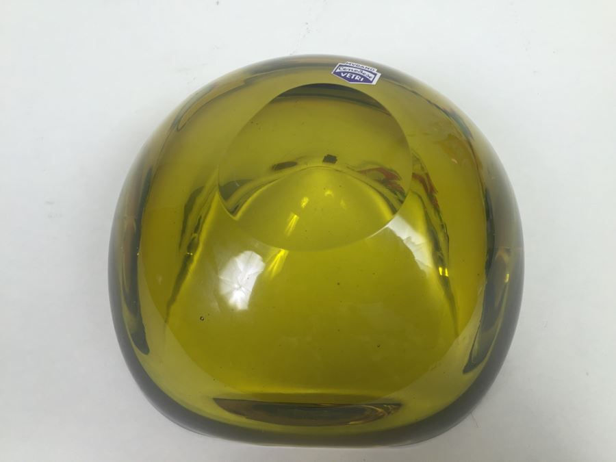 Murano Art Glass Ashtray Vetri Cenedese [Photo 11]