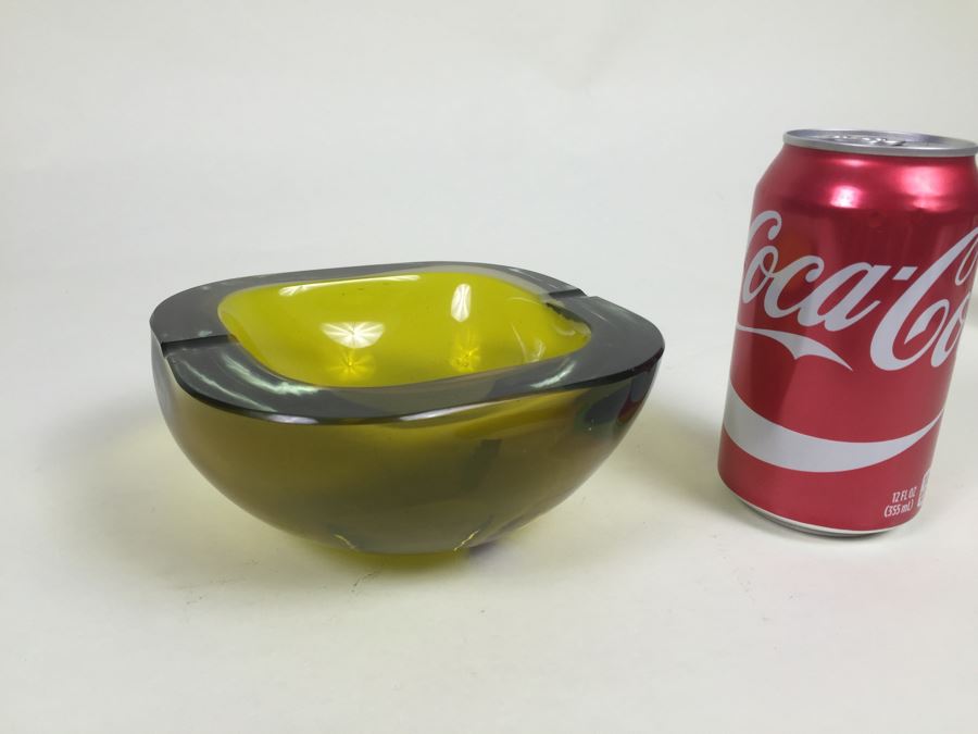 Murano Art Glass Ashtray Vetri Cenedese