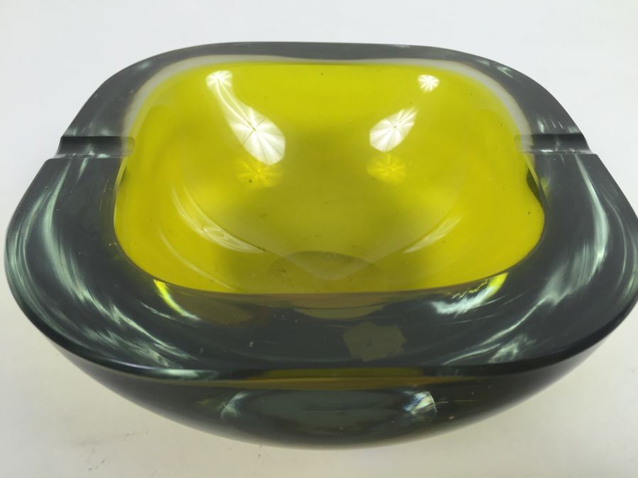 Murano Art Glass Ashtray Vetri Cenedese [Photo 6]