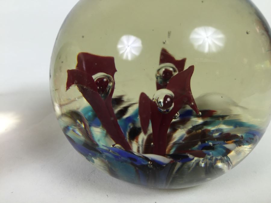 (3) Art Glass Paper Weights [Photo 9]