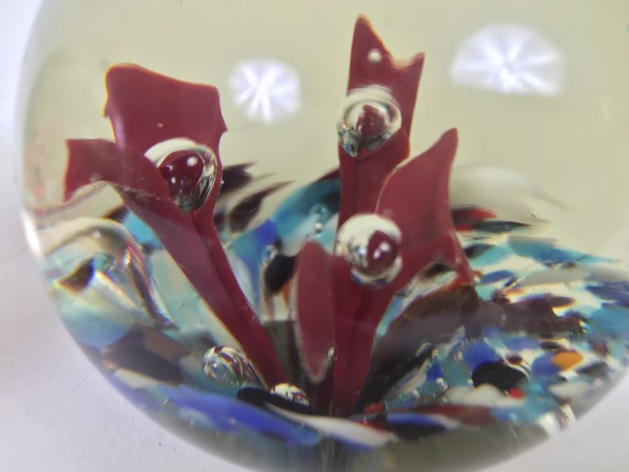 (3) Art Glass Paper Weights [Photo 10]