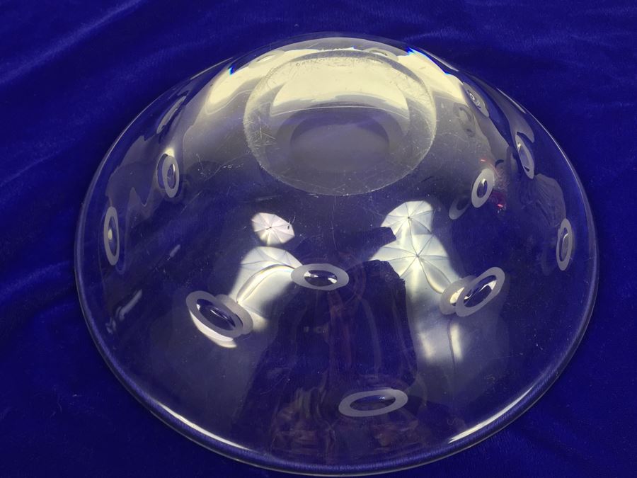 Swedish Orrefors Crystal Bowl [Photo 7]