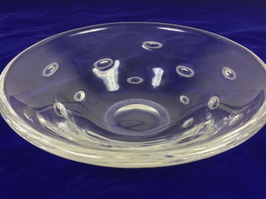 Swedish Orrefors Crystal Bowl [Photo 1]