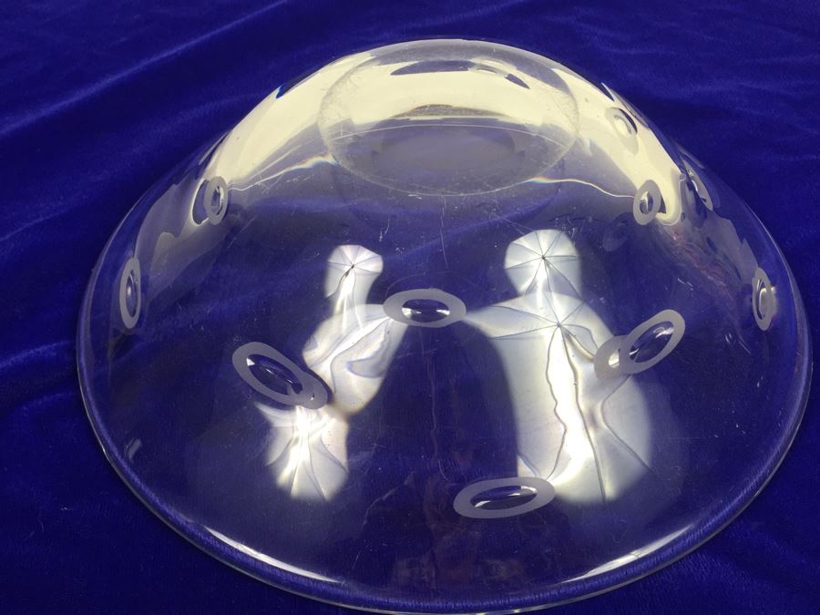 Swedish Orrefors Crystal Bowl [Photo 6]