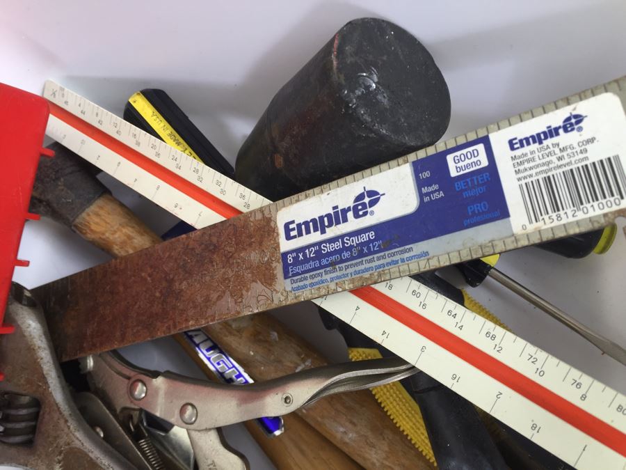 Tool Lot With Craftsman Socket Wrench Set [Photo 12]