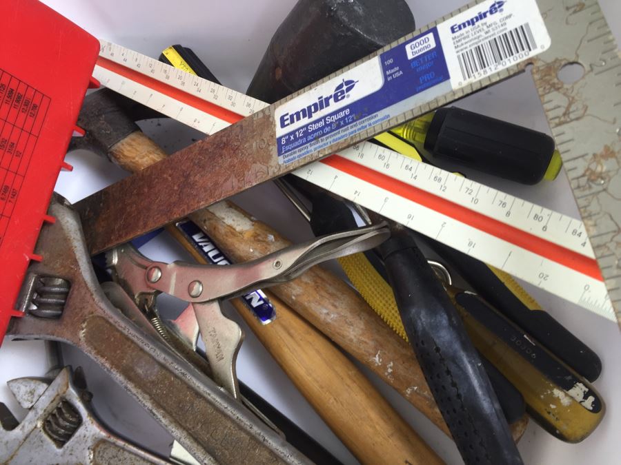 Tool Lot With Craftsman Socket Wrench Set [Photo 11]