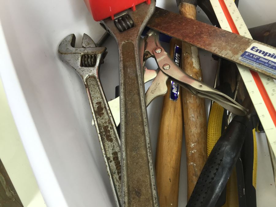 Tool Lot With Craftsman Socket Wrench Set [Photo 10]