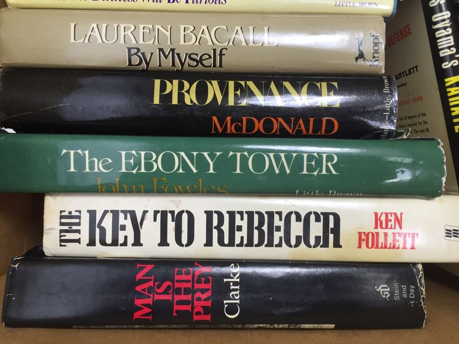Assorted Book Lot With Mainly Hardcover Books Possible First Editions [Photo 4]