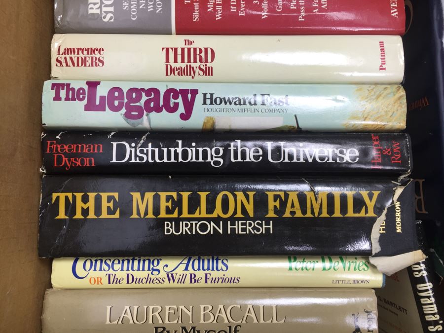 Assorted Book Lot With Mainly Hardcover Books Possible First Editions [Photo 6]