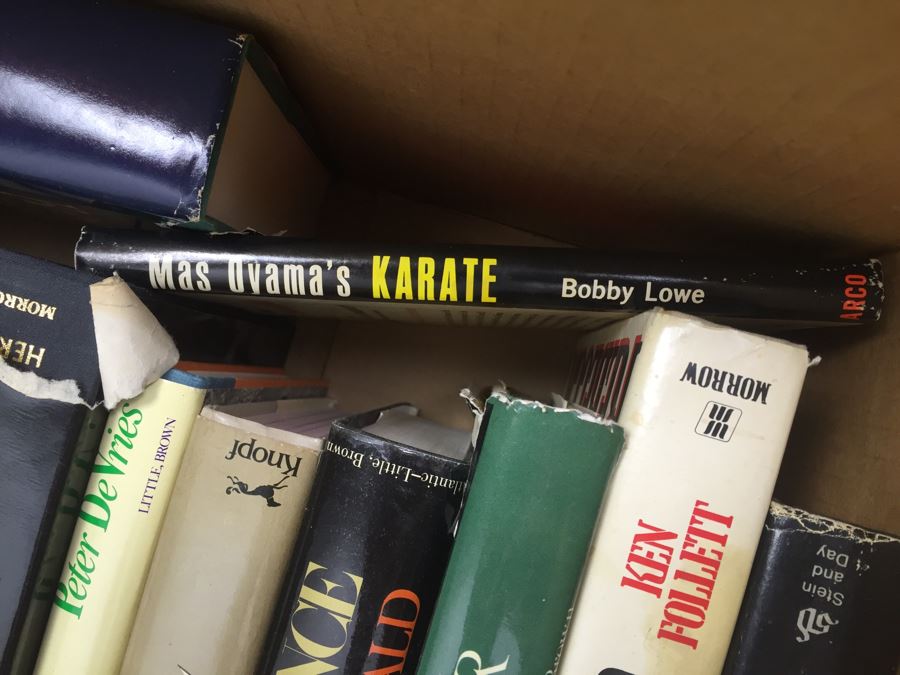 Assorted Book Lot With Mainly Hardcover Books Possible First Editions [Photo 5]