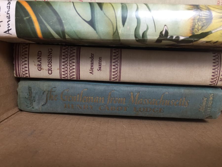 Assorted Book Lot With Mainly Hardcover Books Possible First Editions [Photo 4]