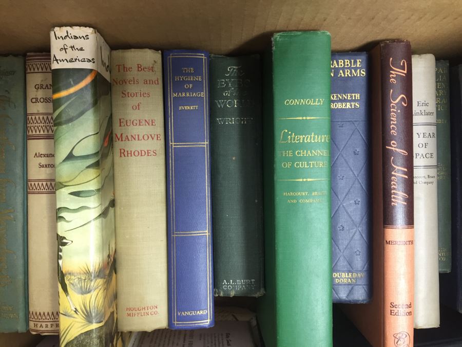 Assorted Book Lot With Mainly Hardcover Books Possible First Editions [Photo 5]