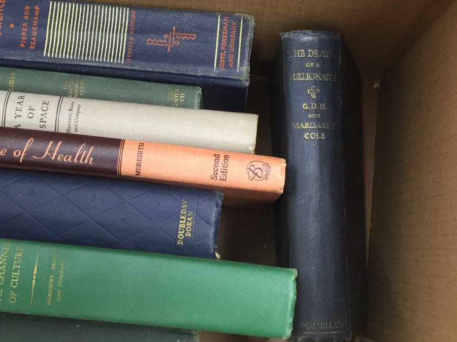 Assorted Book Lot With Mainly Hardcover Books Possible First Editions [Photo 11]