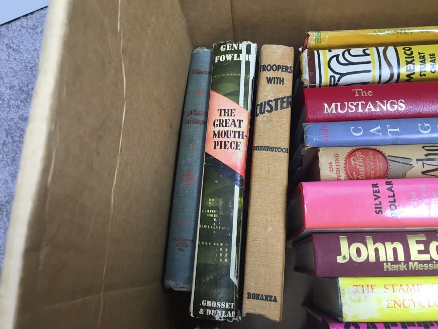 Assorted Book Lot With Mainly Hardcover Books Possible First Editions [Photo 7]