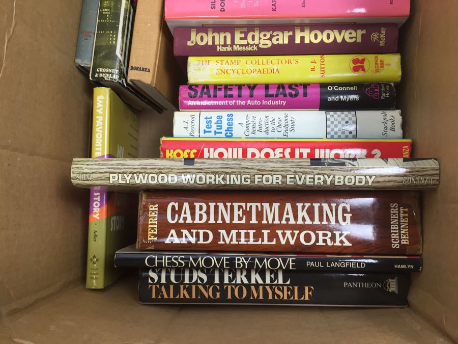 Assorted Book Lot With Mainly Hardcover Books Possible First Editions [Photo 2]